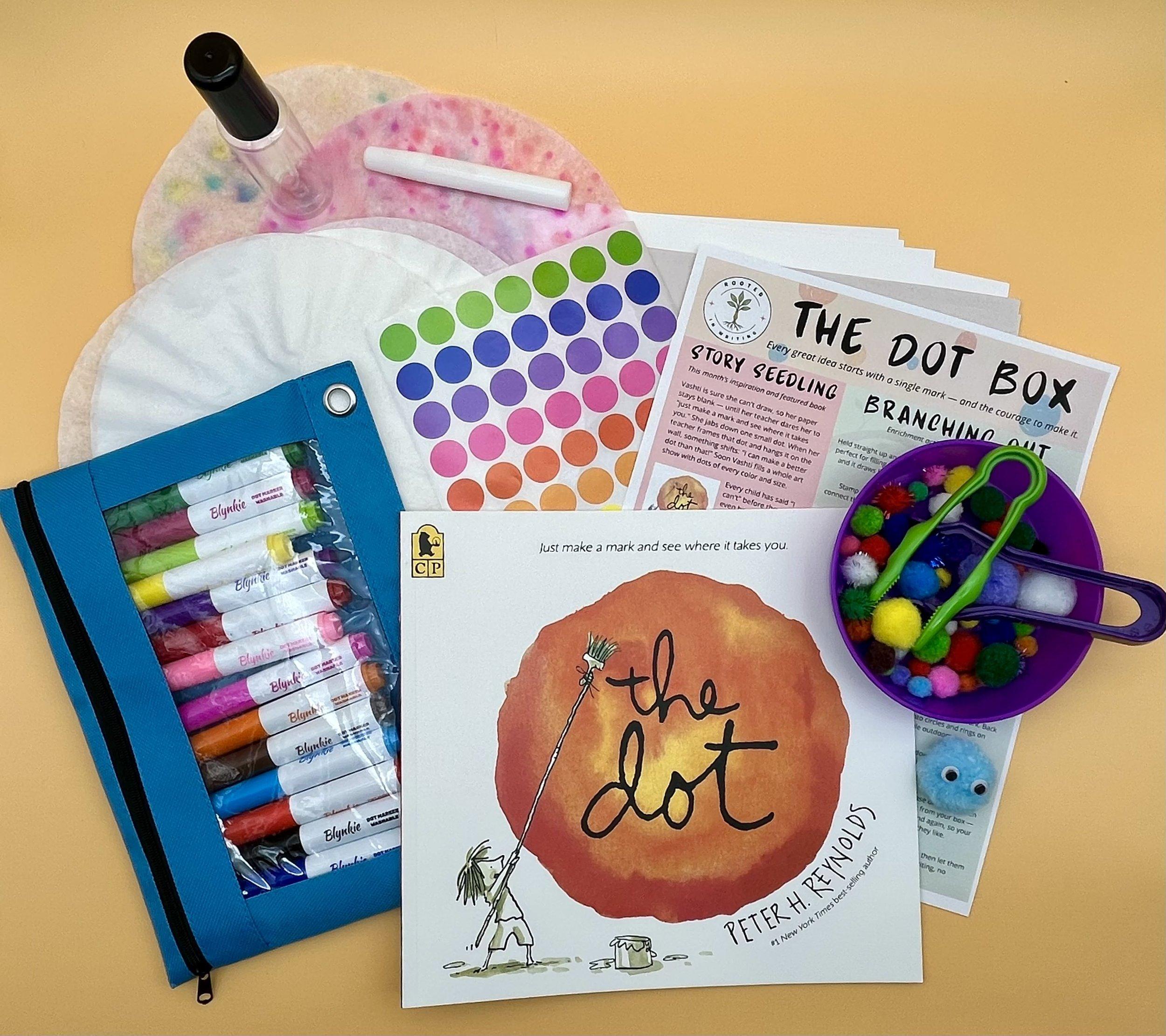 A writing activity from The DOT Box