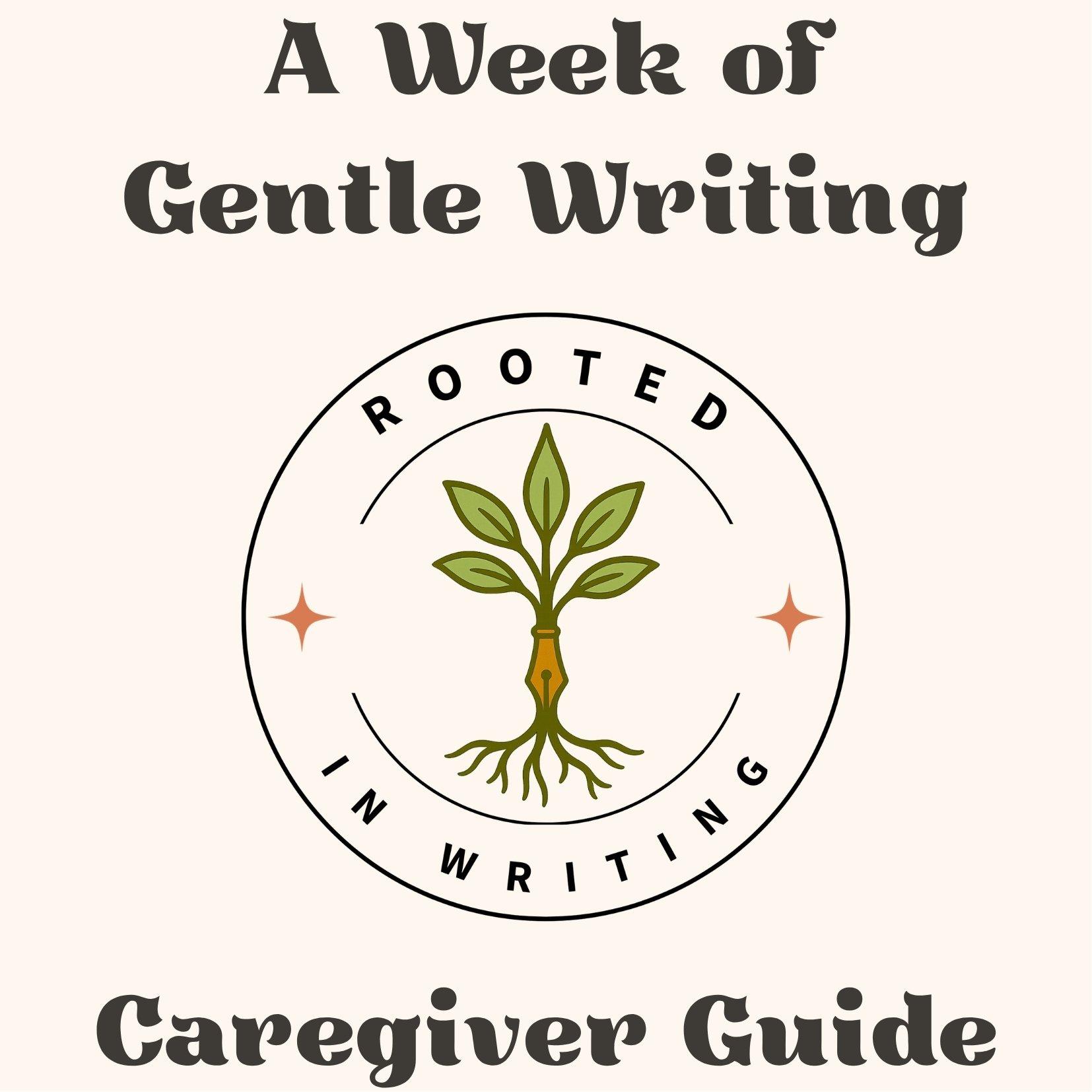 A Week of Gentle Writing product image